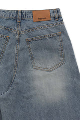 Summer Denim Bermuda Pants