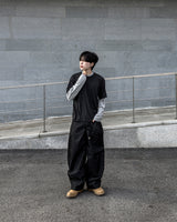 ミックスレイヤードロングスリーブTシャツ