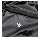 GLOSSY STRING BACK PACK_BLACK
