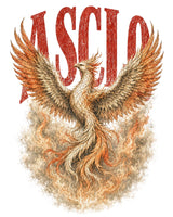 [A-T0287] ASCLOフェニックス半袖Tシャツ