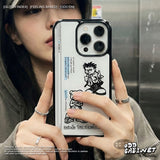 ヒップ 8ビット ピクセル グラフィック エポキシ バンパー iPhone ケース