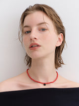 Silver925_Red Turquoise Black Stone_N