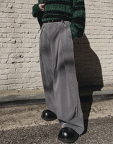 Light maxi wide slacks