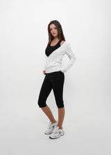 [B-BASIC] Light Sweat Wrap Long Sleeve Tee
