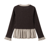 レイデンドットタイレイヤードブラウス