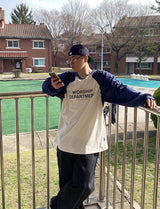 WDラグランオーバーtシャツ