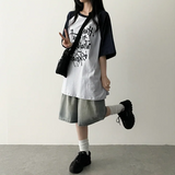 リミンボクシーフィットカラーラグラン半袖Tシャツ