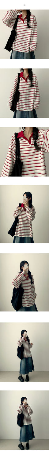 Romeo color ダンガラカラー配色カラースウェットシャツ