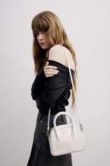[Leather 100%]  LYON_WHITE
