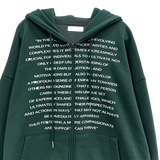 ディープパッチレタリグフードジップアップ
