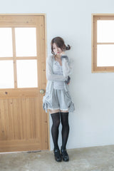big ribbon pants(gray)