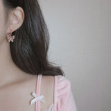 バタフライフェアリーハギーズピアス - Rosegold