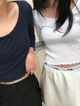 パンチングリボンTシャツ (3 colors)