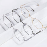 Knouun Square titanium glasses CODE. 102. A Dark Gray