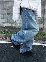 [Lining] Winter Washed Pintuck Balloon Pants (3c)