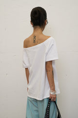 520 Off-Shoulder T-shirt (White)
