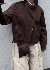  SUEDE MOTO JACKET