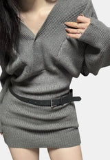 Coco Knit Belt One Piece