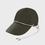 ROPE LONG BILL CAP (KHAKI)