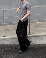 Raun Curved Cargo Wide Pants