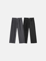 Avan straight rivet slacks