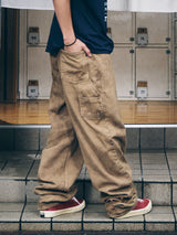 CARPENTER LOOSEFIT HEAVY TWILL PANTS BROWN