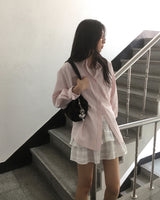 [MADE] Hove Loose Fit Pocket Cotton Shirt