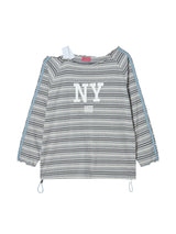 STRING OFF SHOULDER L/S GREY