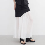 Ariane Unbalanced Lace Skirt