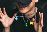 “DIAMOND BLOOM" Necklace | Clover Green