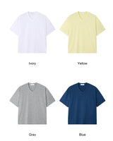 LTVネックレギュラー半袖Tシャツ