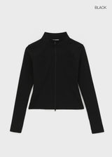 [B-BASIC] Athleisure High-Neck Zip-Up (UPF 50+) (2SIZE)