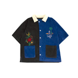 エキゾチックテリーオープンカラーショートスリーブシャツ (UNISEX)_SYS0BL01CG