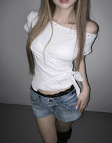 hdden tie top(3 color) 