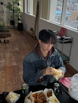 ASCLO Aiden Thunder Teen Denim Set Up (2color)