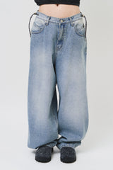 (W) Misty String Wide Denim (2color)