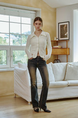  COSMO FUR CARDIGAN / IVORY