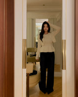 Kuen bootcut denim pants