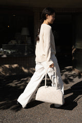 plummy bag_oblong_white