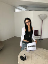 Minimal Button Cardigan
