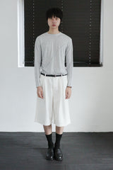 diagonal long sleeve