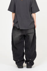 Ad Cut Line Washing Denim