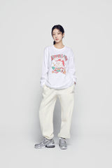 24FW SANTA RABBIT PRESENT LONG SLEEVE T-SHIRT WHITE