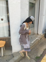 ribbon pocket cardigan
