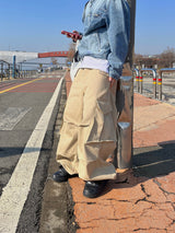 With Snap Pocket Cargo PT - 3C