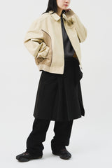 (W) Rag Pleats Skirt (2color)