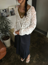 Schiele Crochet Bolero (2color)