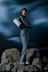Slit Boots Cut Denim Pants