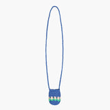 チューリップ AirPods ネックレスc - Blue