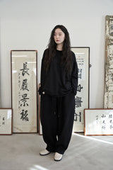 ヴィンテージ P. ダイイングカットアウトボックスTシャツ (Black)